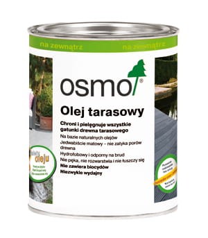 Osmo Olej do tarasów 2,5l MODRZEW 009