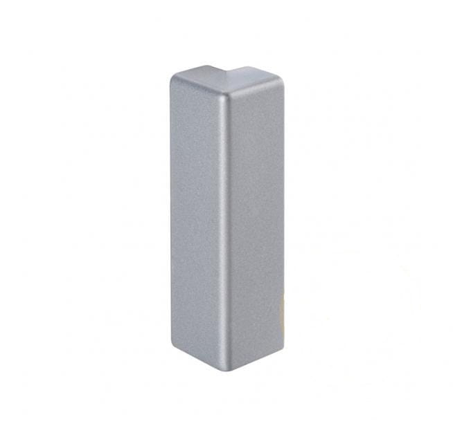 Narożnik zewnętrzny srebrny do listew Iceberg 105/7 komplet 4 szt.