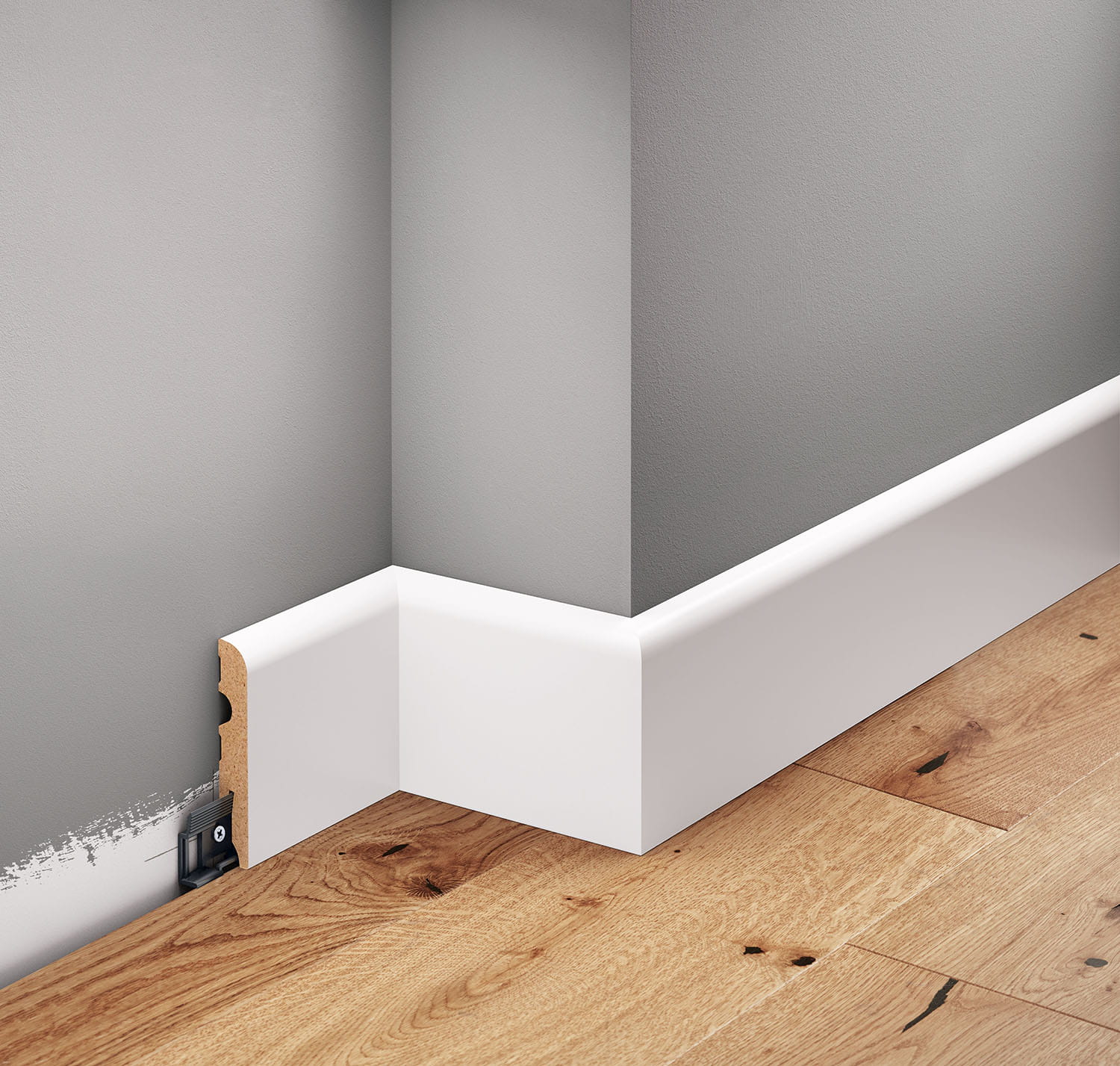 Listwa przypodłogowa laminowana LMDF-01