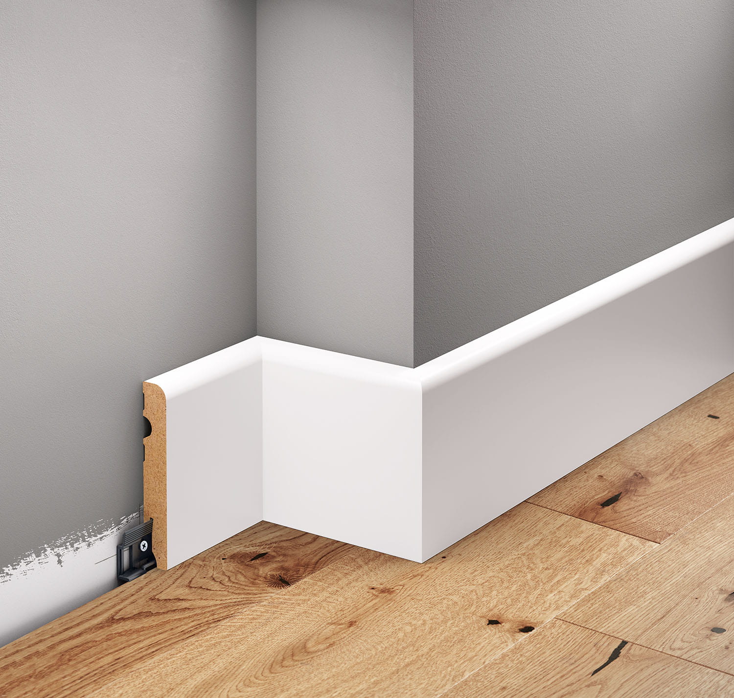 Listwa przypodłogowa laminowana LMDF-02