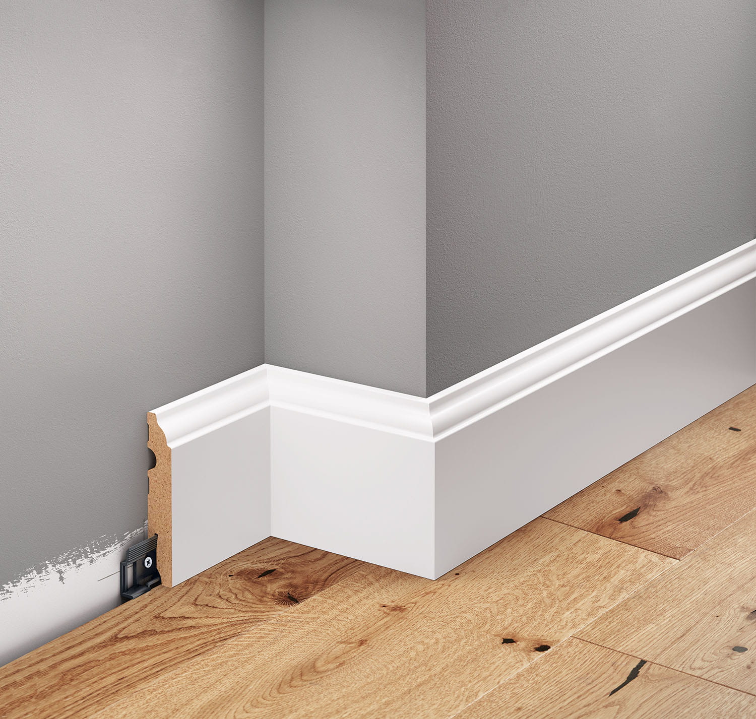 Listwa przypodłogowa laminowana LMDF-07