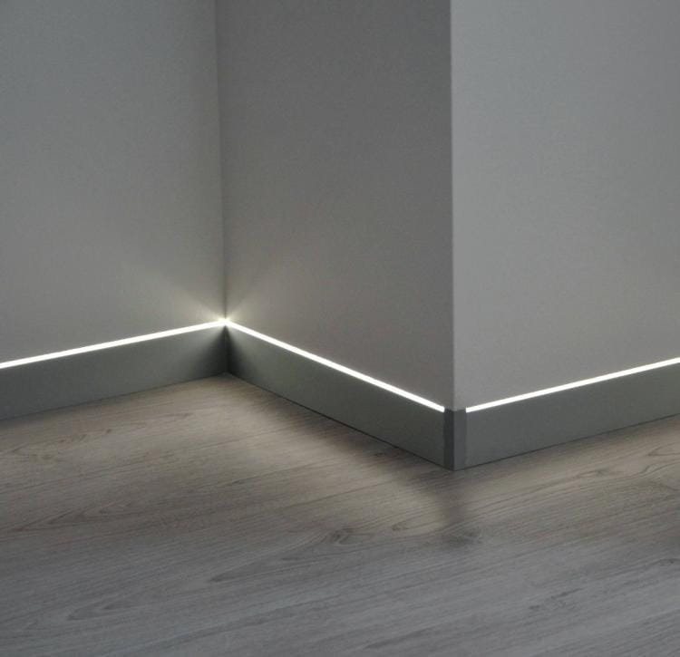 METAL LINE 88/6 + WSTAWKA ALUMINIUM PER LED 88/I6L/A 